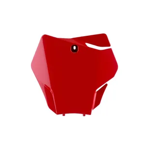 POLISPORT FRONT NUMBER PLATE GASGAS 21- Red