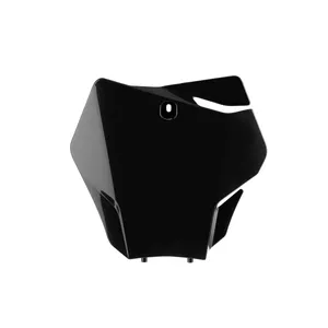 POLISPORT FRONT NUMBER PLATE GASGAS 21- Black