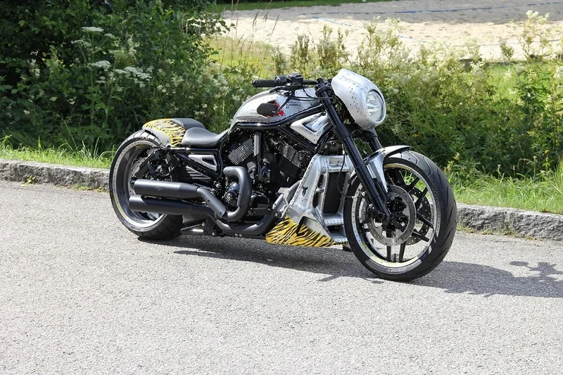 Cult-Werk V-Rod ram air intake set. ''Racing''