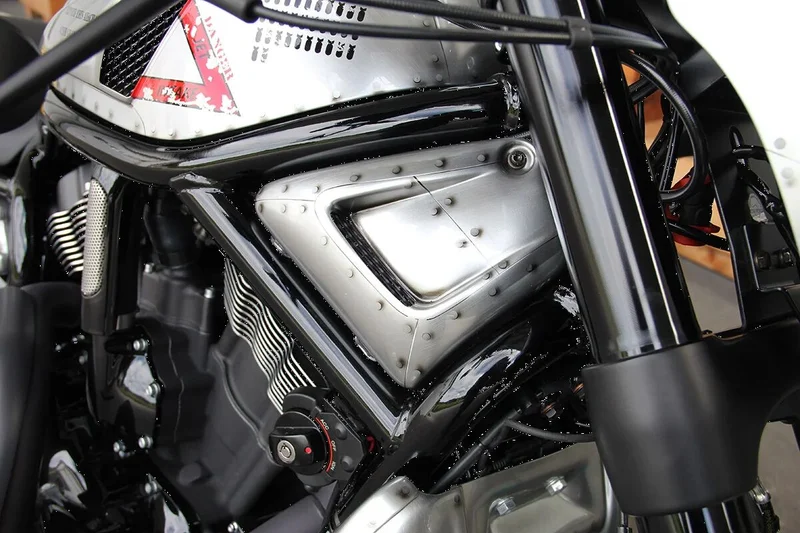 Cult-Werk V-Rod ram air intake set. ''Racing''