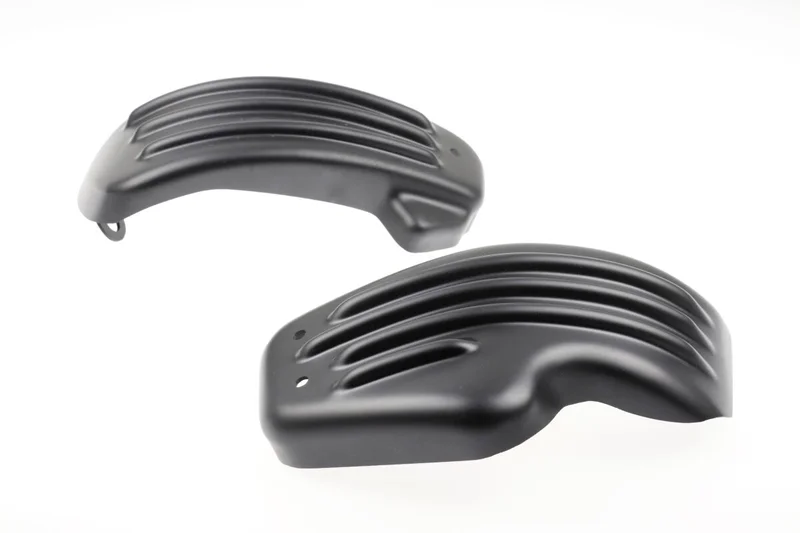 Cult-Werk Side cover set ''Racing''. Matte black