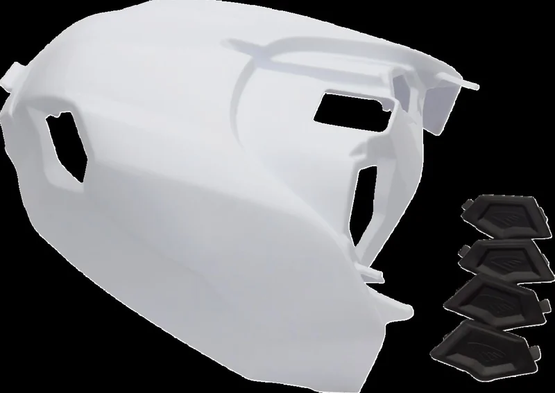 CYCRA AIR BOX VENTED COVER WHITE YAMAHA