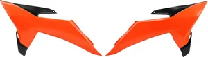 UFO RADIATOR COVER SX/SXF 2025- FLO ORANGE