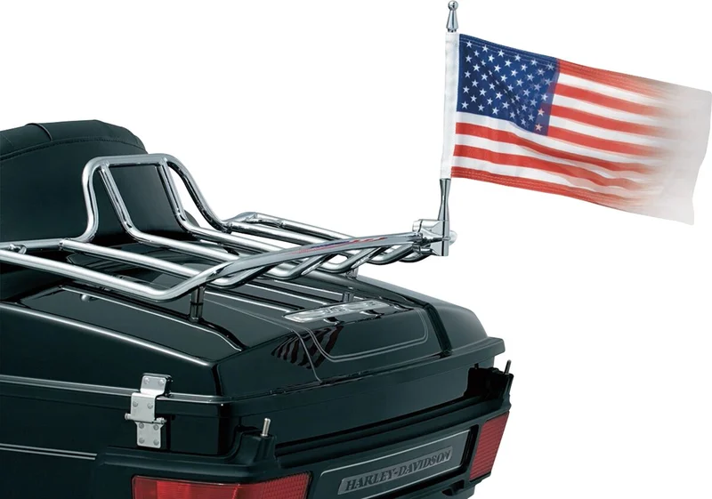 Kuryakyn FLAG MOUNT KIT VERTICAL W/FLAG