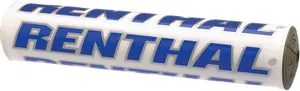 RENTHAL BAR PAD,WHT/BLU