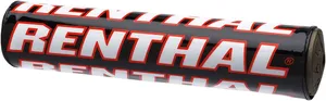RENTHAL BAR PAD,BLK/RED