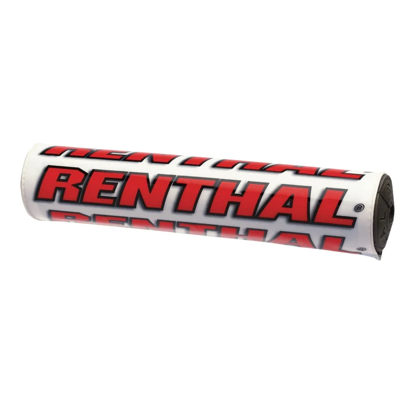 RENTHAL BAR PAD,WHT/RED