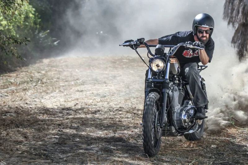 Burly HANDLEBAR SCRAMBLER 1 BLK