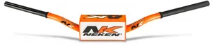 NEKEN HANDLEBAR RADICAL DESIGN ALUMINUM FLUO ORANGE|WHITE