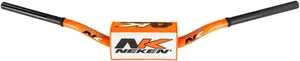 NEKEN HANDLEBAR RADICAL DESIGN ALUMINUM FLUO ORANGE|WHITE