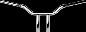 LA Choppers HANDLEBAR 1PC KAGEFIGHTER 1.25