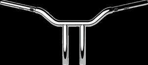 LA Choppers HANDLEBAR 1PC KAGEFIGHTER 1.25