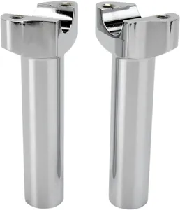 Drag Specialties RISERS STRAIGHT 5.5 CHR