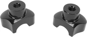 Drag Specialties RISERS STRAIGHT 1.7 BLK