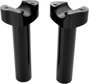 Drag Specialties RISERS STRAIGHT 5.5 BLK