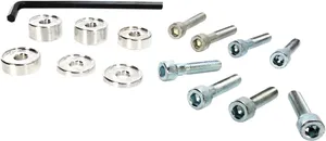 MOOSE OFFROAD HARD-PARTS HANDLEBAR RISER KIT NATURAL