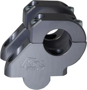 ROX SPEED FX BARBACK RISER 1 1/2" CUSTOM REPLACEMENT GUNMETAL GREY