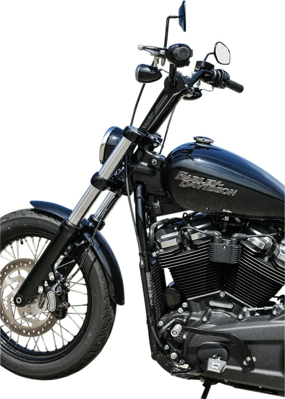 Thrashin Supply Co. RISER 8 STRGHT W/CO BLK