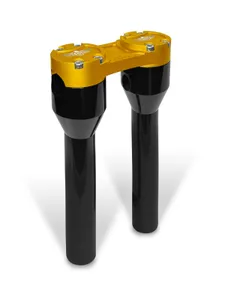 HeinzBikes RISER STRAIGHT 8 BLACK/GOLD 1