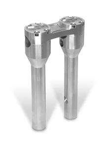 HeinzBikes Clubstyle Straight Riser<br><ul><li>Our huge HeinzBikes Clubstyle Risers collection is made of high quality Billet Aluminum and comes in high gloss black or silver anodized finishes, paired with the aluminium clamp in high gloss black, gold, red or silver anodized.</li><li>The top clamp is a one-piece construction for extreme stability and durability.</li><li>The HB-Eagle logo is machined into the billet aluminum to withstand severe weather conditions and looking fresh for years to come.</li><li>The risers are pre-drilled for internal wiring for a super clean assembly.</li><li>The risers are pre-drilled for internal wiring for a super clean assembly.</li><li>High quality Billet Aluminium</li><li>CNC machine milled</li><li>Risers with high gloss black or silver anodized finish</li><li>Clamp with high gloss black, gold, red or silver anodized finish</li><li>Extreme stability and durability</li><li>Large internal wiring holes</li><li>Premium quality - German Made</li></ul>