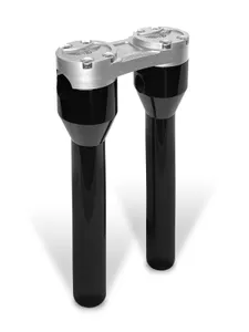 HeinzBikes Clubstyle Straight Riser<br><ul><li>Our huge HeinzBikes Clubstyle Risers collection is made of high quality Billet Aluminum and comes in high gloss black or silver anodized finishes, paired with the aluminium clamp in high gloss black, gold, red or silver anodized.</li><li>The top clamp is a one-piece construction for extreme stability and durability.</li><li>The HB-Eagle logo is machined into the billet aluminum to withstand severe weather conditions and looking fresh for years to come.</li><li>The risers are pre-drilled for internal wiring for a super clean assembly.</li><li>The risers are pre-drilled for internal wiring for a super clean assembly.</li><li>High quality Billet Aluminium</li><li>CNC machine milled</li><li>Risers with high gloss black or silver anodized finish</li><li>Clamp with high gloss black, gold, red or silver anodized finish</li><li>Extreme stability and durability</li><li>Large internal wiring holes</li><li>Premium quality - German Made</li></ul>
