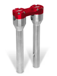 HeinzBikes Clubstyle Straight Riser<br><ul><li>Our huge HeinzBikes Clubstyle Risers collection is made of high quality Billet Aluminum and comes in high gloss black or silver anodized finishes, paired with the aluminium clamp in high gloss black, gold, red or silver anodized.</li><li>The top clamp is a one-piece construction for extreme stability and durability.</li><li>The HB-Eagle logo is machined into the billet aluminum to withstand severe weather conditions and looking fresh for years to come.</li><li>The risers are pre-drilled for internal wiring for a super clean assembly.</li><li>The risers are pre-drilled for internal wiring for a super clean assembly.</li><li>High quality Billet Aluminium</li><li>CNC machine milled</li><li>Risers with high gloss black or silver anodized finish</li><li>Clamp with high gloss black, gold, red or silver anodized finish</li><li>Extreme stability and durability</li><li>Large internal wiring holes</li><li>Premium quality - German Made</li></ul>