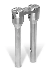 HeinzBikes Clubstyle Straight Riser<br><ul><li>Our huge HeinzBikes Clubstyle Risers collection is made of high quality Billet Aluminum and comes in high gloss black or silver anodized finishes, paired with the aluminium clamp in high gloss black, gold, red or silver anodized.</li><li>The top clamp is a one-piece construction for extreme stability and durability.</li><li>The HB-Eagle logo is machined into the billet aluminum to withstand severe weather conditions and looking fresh for years to come.</li><li>The risers are pre-drilled for internal wiring for a super clean assembly.</li><li>The risers are pre-drilled for internal wiring for a super clean assembly.</li><li>High quality Billet Aluminium</li><li>CNC machine milled</li><li>Risers with high gloss black or silver anodized finish</li><li>Clamp with high gloss black, gold, red or silver anodized finish</li><li>Extreme stability and durability</li><li>Large internal wiring holes</li><li>Premium quality - German Made</li></ul>