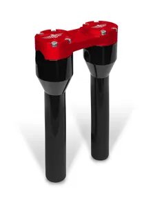 HeinzBikes RISER STRAIGHT 8 BLACK/RED 1-1