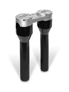 HeinzBikes Clubstyle Straight Riser<br><ul><li>Our huge HeinzBikes Clubstyle Risers collection is made of high quality Billet Aluminum and comes in high gloss black or silver anodized finishes, paired with the aluminium clamp in high gloss black, gold, red or silver anodized.</li><li>The top clamp is a one-piece construction for extreme stability and durability.</li><li>The HB-Eagle logo is machined into the billet aluminum to withstand severe weather conditions and looking fresh for years to come.</li><li>The risers are pre-drilled for internal wiring for a super clean assembly.</li><li>The risers are pre-drilled for internal wiring for a super clean assembly.</li><li>High quality Billet Aluminium</li><li>CNC machine milled</li><li>Risers with high gloss black or silver anodized finish</li><li>Clamp with high gloss black, gold, red or silver anodized finish</li><li>Extreme stability and durability</li><li>Large internal wiring holes</li><li>Premium quality - German Made</li></ul>