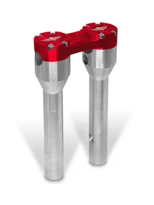 HeinzBikes Clubstyle Straight Riser<br><ul><li>Our huge HeinzBikes Clubstyle Risers collection is made of high quality Billet Aluminum and comes in high gloss black or silver anodized finishes, paired with the aluminium clamp in high gloss black, gold, red or silver anodized.</li><li>The top clamp is a one-piece construction for extreme stability and durability.</li><li>The HB-Eagle logo is machined into the billet aluminum to withstand severe weather conditions and looking fresh for years to come.</li><li>The risers are pre-drilled for internal wiring for a super clean assembly.</li><li>The risers are pre-drilled for internal wiring for a super clean assembly.</li><li>High quality Billet Aluminium</li><li>CNC machine milled</li><li>Risers with high gloss black or silver anodized finish</li><li>Clamp with high gloss black, gold, red or silver anodized finish</li><li>Extreme stability and durability</li><li>Large internal wiring holes</li><li>Premium quality - German Made</li></ul>