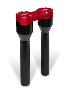 HeinzBikes RISER STRAIGHT 10 BLACK/RED 1-