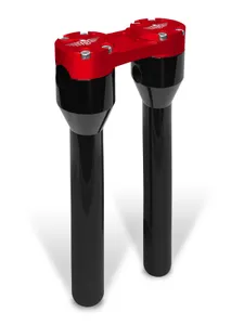 HeinzBikes RISER STRAIGHT 12 BLACK/RED 1-