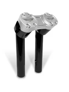 HeinzBikes RISER PULLBACK 6 BLACK/SILVER 