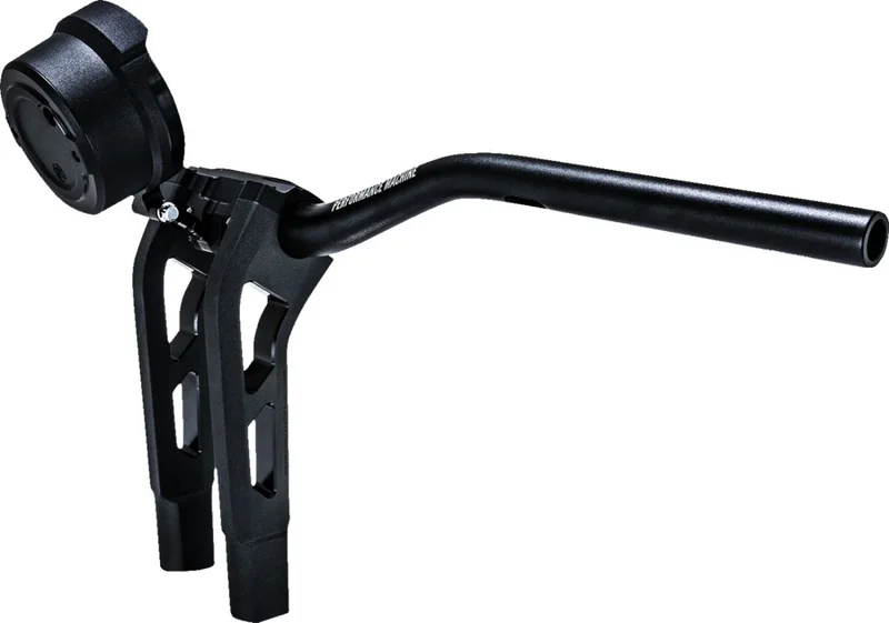 Performance Machine PM, 4" round gauge relocation for Phatbar and riser kit