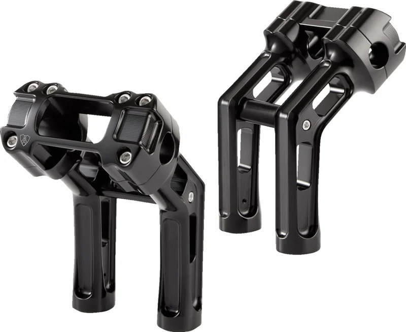 Arlen Ness RISER METHOD WAYBACK 7' BLACK