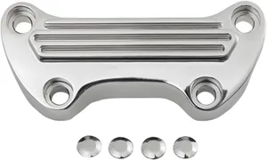 Drag Specialties FINNED H/BAR CLAMP