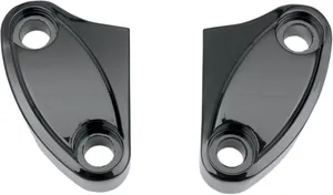 Drag Specialties CLAMP H/B 2PC BLK