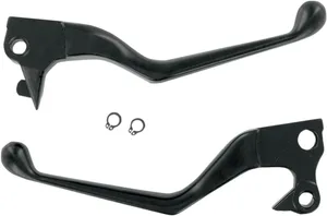 Drag Specialties LEVER SET BLK 04-13 XL  