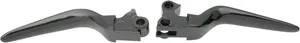 Drag Specialties LEVERS CUSTOM BLK 96-17BT