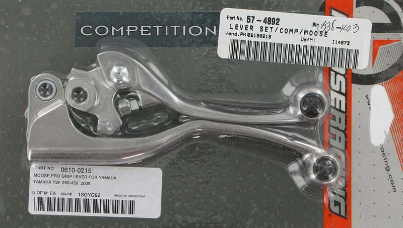 Moose Offroad COMPETITION LEVERS SET BLACK
