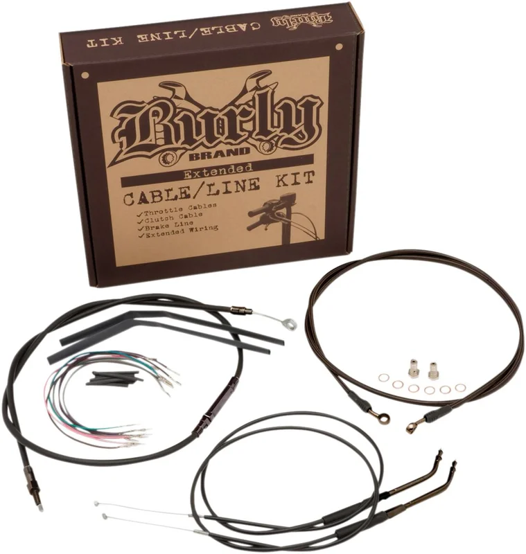 Burly CABLE KIT SS 11-15 FLST