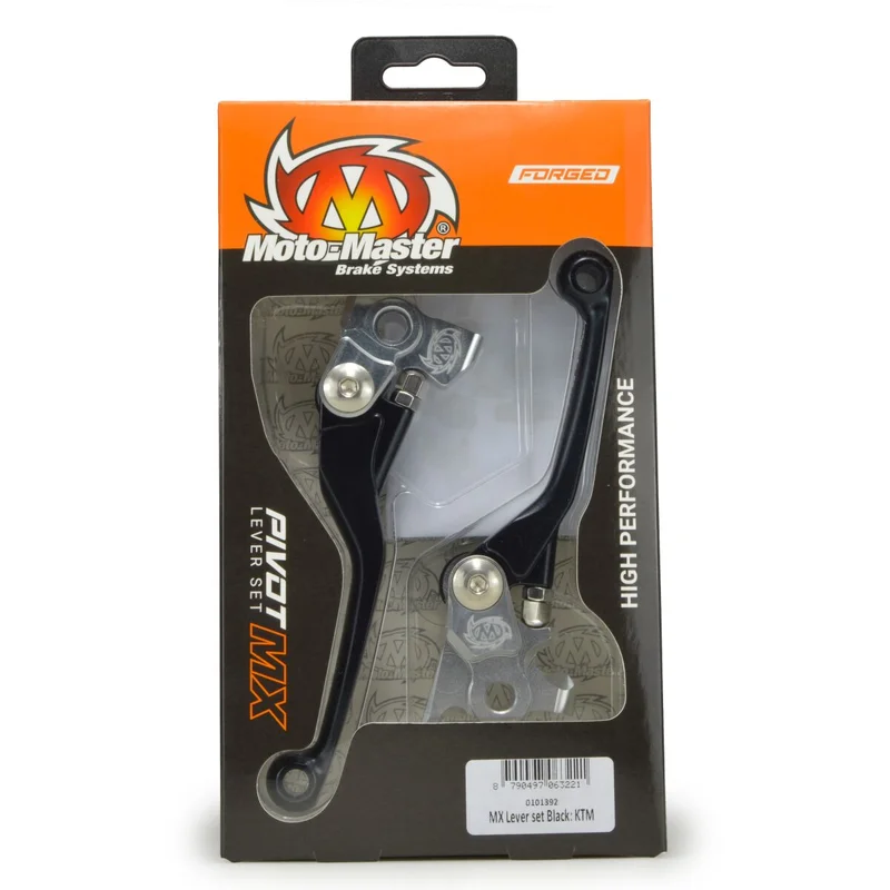 MOTO-MASTER PIVOT LEVER SET BLACK