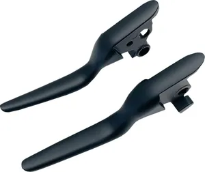 Drag Specialties LEVERS LSR BLK 18-22 ST