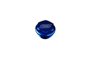SCAR BRAKE RESERVOIR CAP BLUE