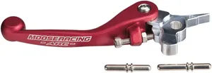 MOOSE OFFROAD HARD-PARTS CLUTCH LEVER ARC FLEX RED