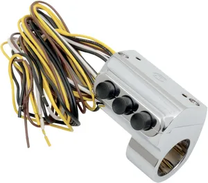 Performance Machine SWITCH ASSY 3BUTN LT CH