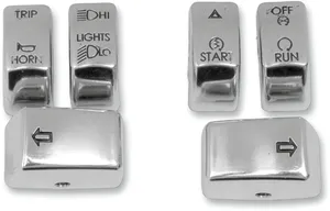 Drag Specialties CAPS SWITCH CHR 11 ST