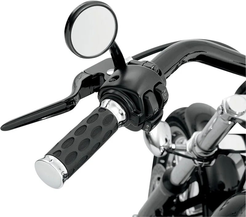 Drag Specialties GRIPS HOTOP CHR/RUB