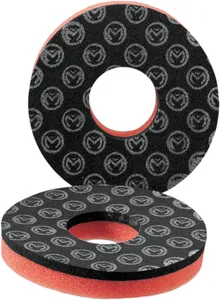 MOOSE OFFROAD HARD-PARTS DUAL LAYER GRIP DONUT BLACK/RED
