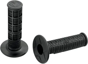 MOOSE OFFROAD HARD-PARTS MX STEALTH GRIPS BLACK